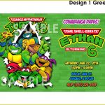 Tmnt Party Invitations Free – Unique Birthday Party Ideas And Themes   Free Printable Tmnt Birthday Party Invitations