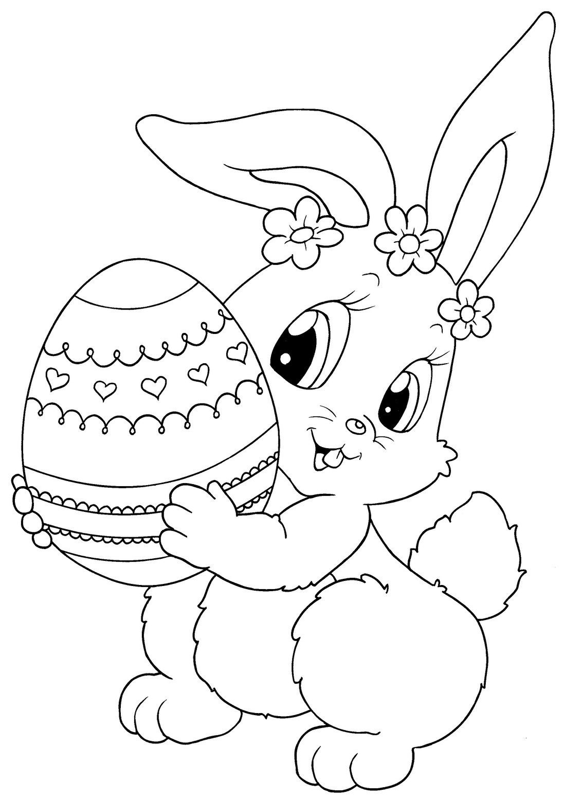 7 Places For Free, Printable Easter Egg Coloring Pages - Free Printable ...
