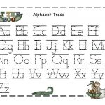 Tracer Pages Alphabet Tracer Pages A To Z Tracer Pages For Preschool   Free Printable Preschool Name Tracer Pages