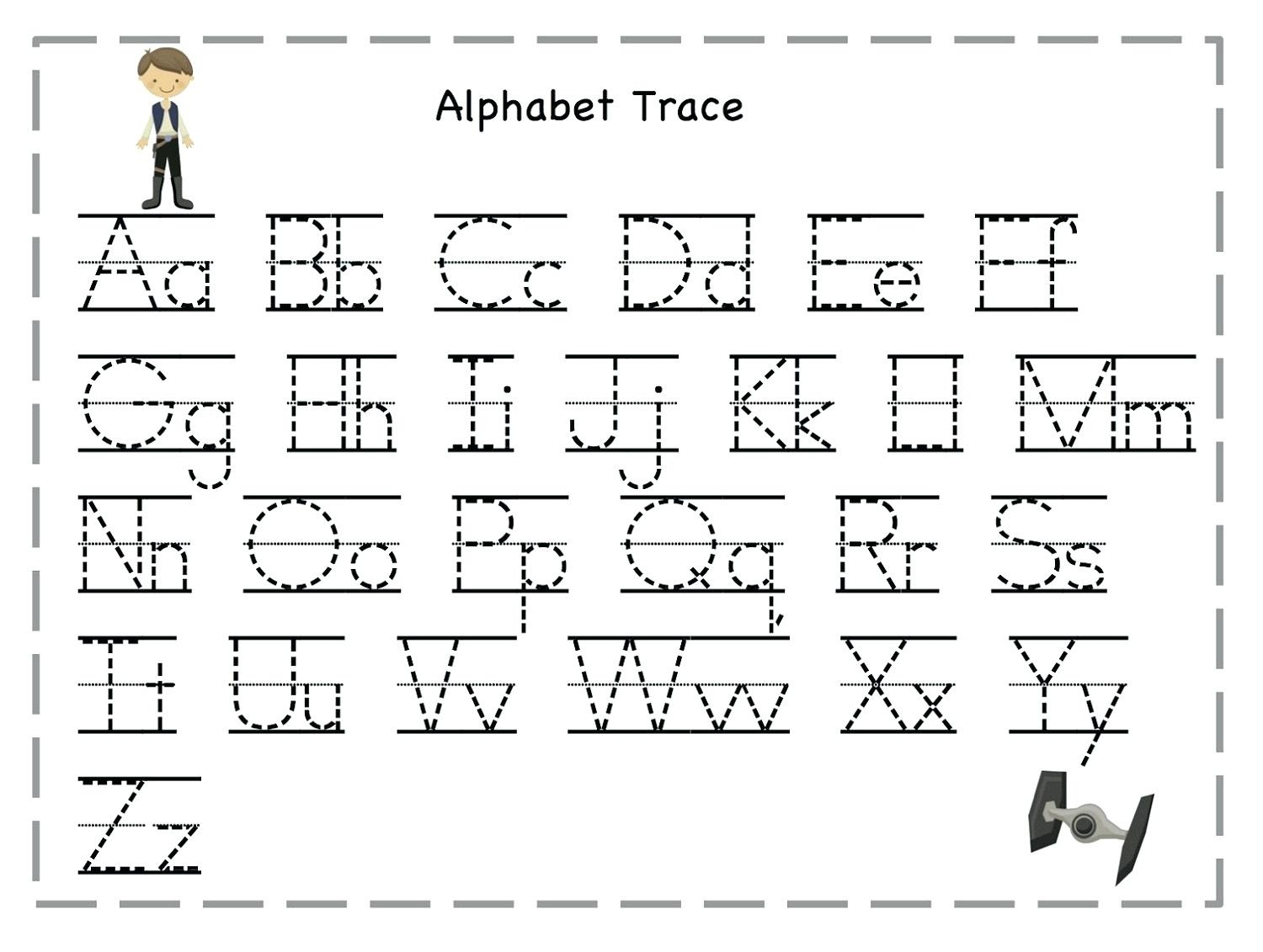 Tracing Letters For Toddlers Tracing Name Template Alphabet Free Printable Traceable Letters 