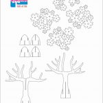 Tree 3D Pop Up Card/ Kirigami Pattern 1 | Kirigami Art | Pop Up Card   Free Printable Pop Up Card Templates