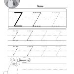 Uppercase Letter Z Tracing Worksheet   Doozy Moo   Letter Z Worksheets Free Printable