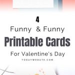 Valentine's Day Quotes : Free Funny And Punny Printable Cards For   Free Printable Funny Boss Day Cards