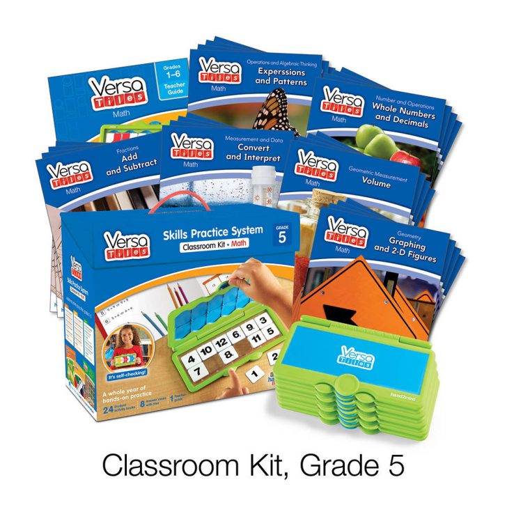 Versatiles Math Classroom Kit Grade 5 Hand2Mind Free Printable Versatiles Worksheets