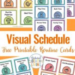 Visual Schedule   Free Printable Routine Cards | Diy | Visual   Free Printable Daily Routine Picture Cards