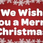 We Wish You A Merry Christmas With Lyrics Christmas Carol & Song   We Wash You A Merry Christmas Free Printable