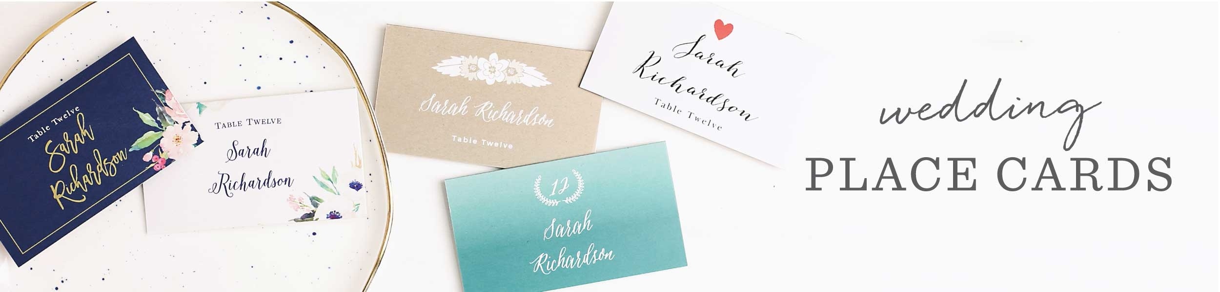 Wedding Place Cards | Free Guest Name Printing! - Basic Invite - Free Printable Damask Place Cards