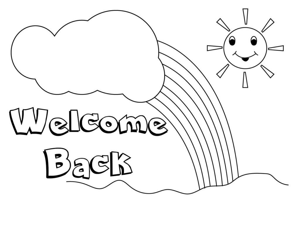 Welcome Back Coloring Pages To Print Free Coloring Pages Welcome