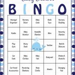 Whale Baby Bingo Cards   Printable Download   Prefilled   Baby   Free Printable Baby Shower Bingo