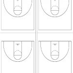 What Are The Basketball Court Dimensions   Diagrams For Court Striping   Free Printable Basketball Court