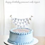 What's Up With The Buells: Free Printable: Birthday Cake Pennant   Free Printable Birthday Cake