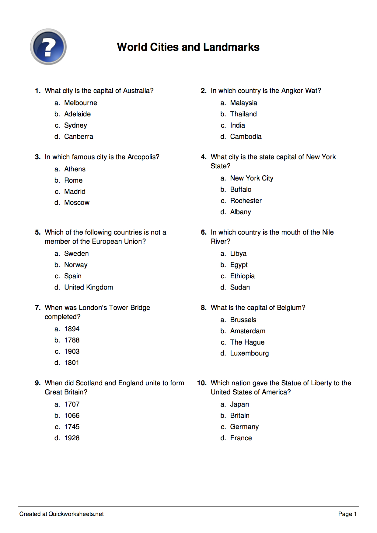 Word Scramble, Wordsearch, Crossword, Matching Pairs And Other - Free Printable Multiple Choice Spelling Test Maker