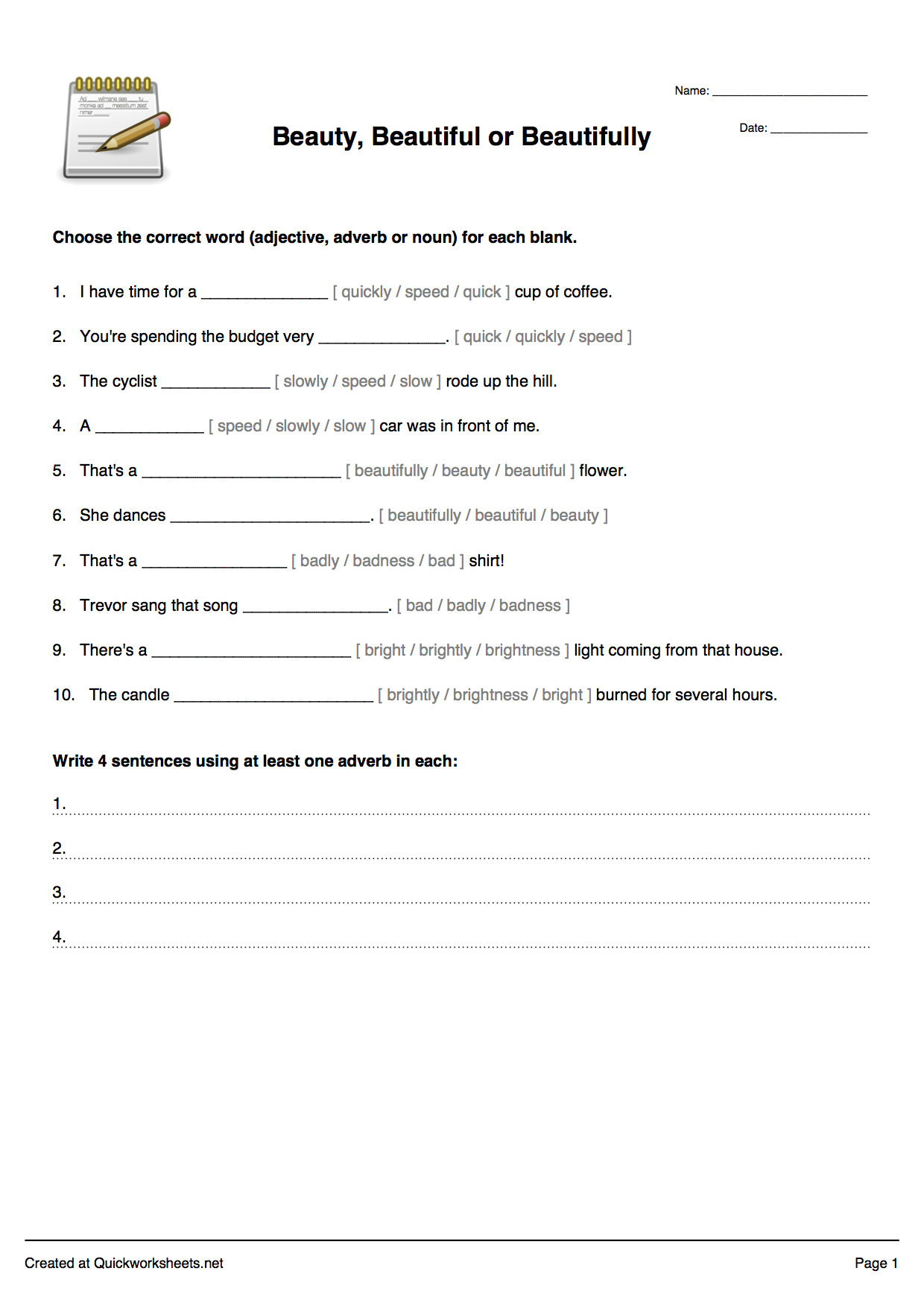 Word Scramble, Wordsearch, Crossword, Matching Pairs And Other - Free Printable Multiple Choice Spelling Test Maker