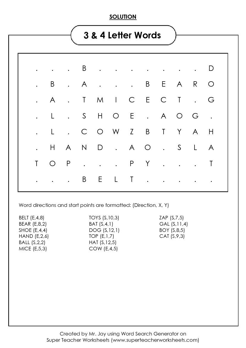 printable wordsearch maker