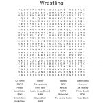 Wrestling Word Search   Wordmint   Free Printable Wwe Word Search