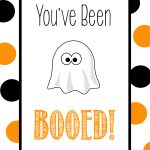 You've Been Booed   Cute Free Printable Tags & Halloween Gift Ideas   We Ve Been Booed Free Printable
