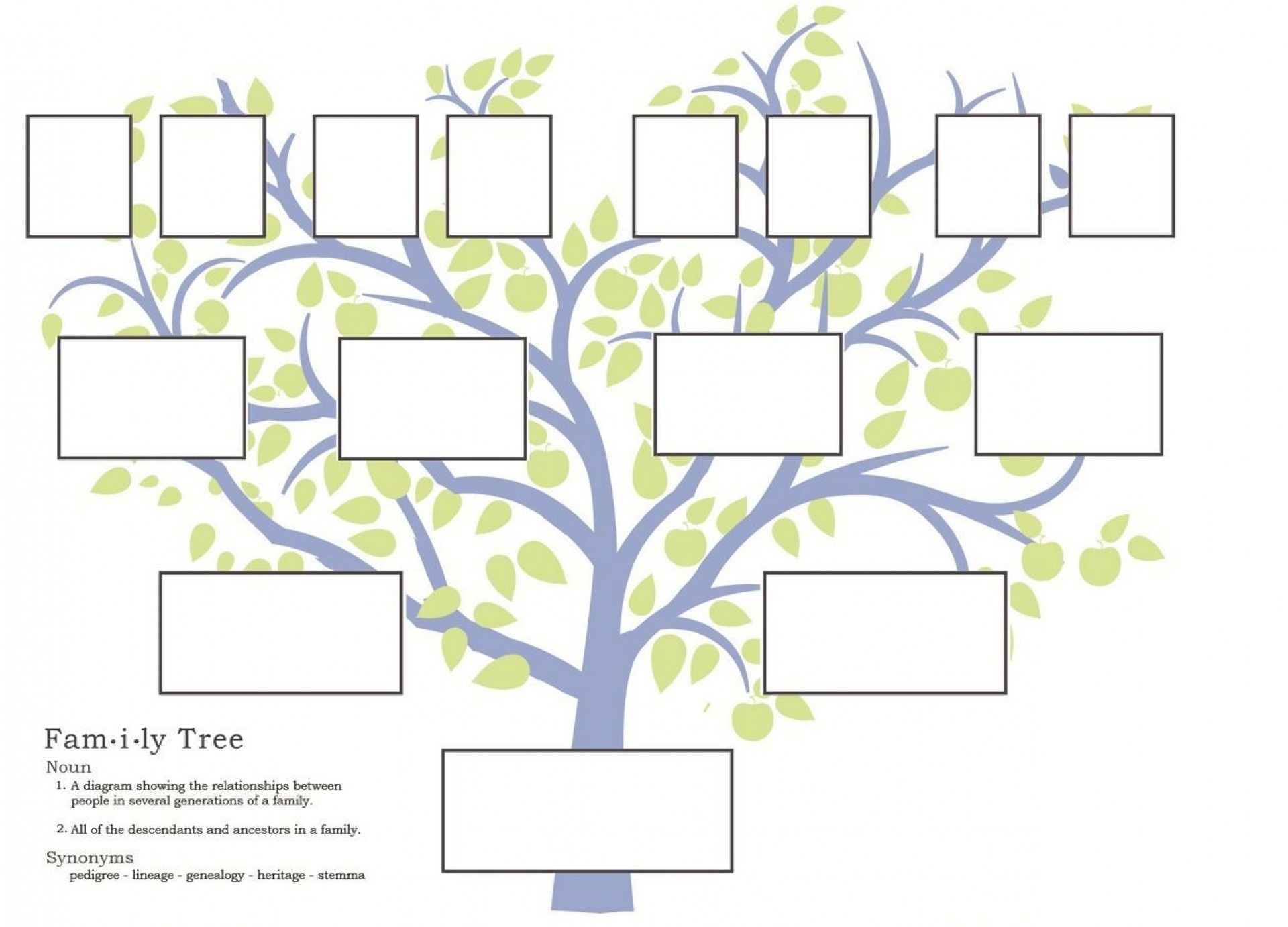 004 Free Family Tree Templates Template Ideas Sensational Editable - Free Printable Family Tree