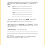 011 Rental Agreements Templates Free Lease Agreement Template   Free Printable Lease Agreement Texas