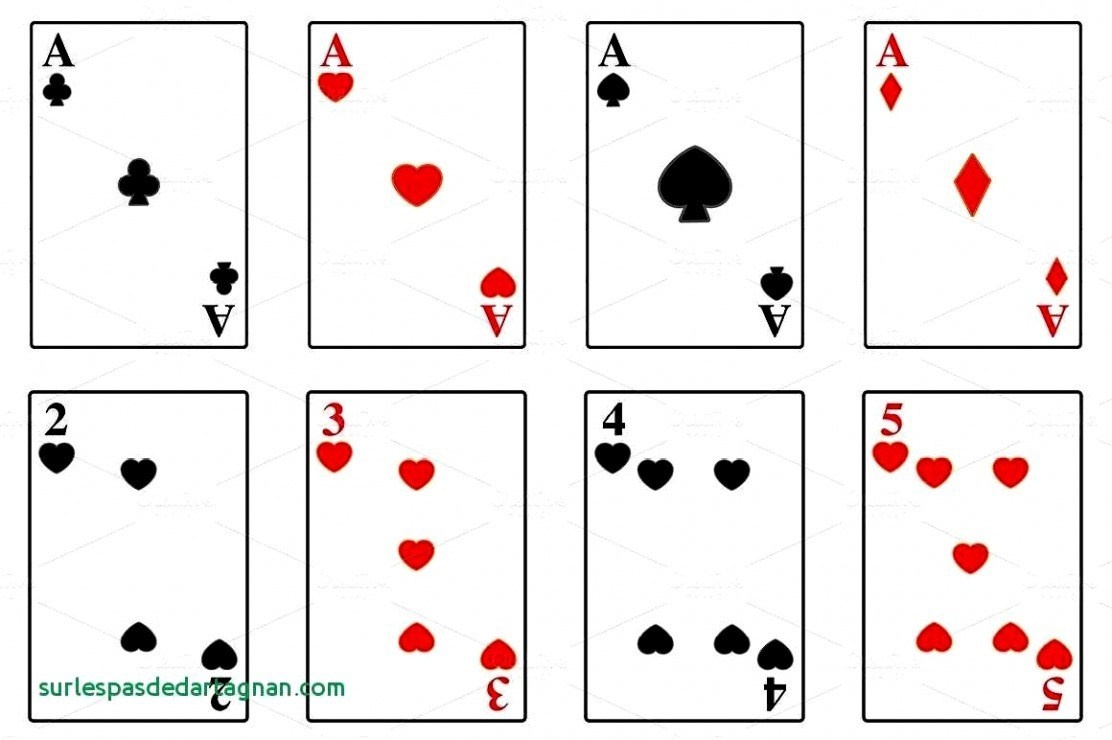 012 Deck Of Cards Template Ideas Blank Playing Printable Beautiful - Free Printable Deck Of Cards