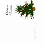 020 Free Printable Greeting Card Template Print Birthday Beautiful   Christmas Cards Download Free Printable