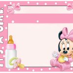 022 Baby Shower Invitation Free Templates Template Ideas Minnie   Free Printable Minnie Mouse Baby Shower Invitations