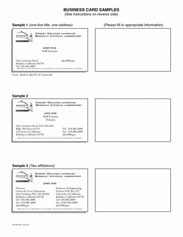 Free Printable Business Card Templates For Word