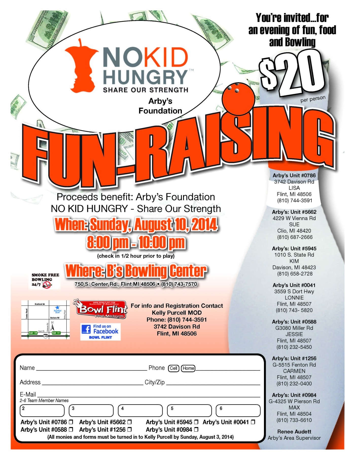 fundraising flyer itemplates