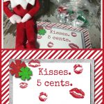 10 Easy Elf On The Shelf Ideas And A Daily Printable | Best Crafts   Elf On The Shelf Kissing Booth Free Printable