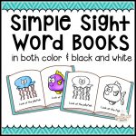 104 Simple Sight Word Books In Color & B/w   The Measured Mom   Free Printable Reading Books For Preschool