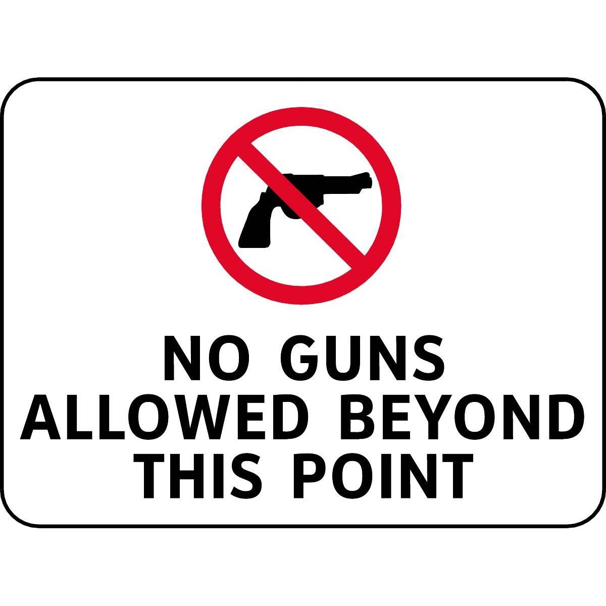 Free Printable No Weapons Sign Printable Templates