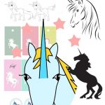 12+ Free Unicorn Printables   Einhorn   Round Up | Printables   Unicorn Name Free Printable