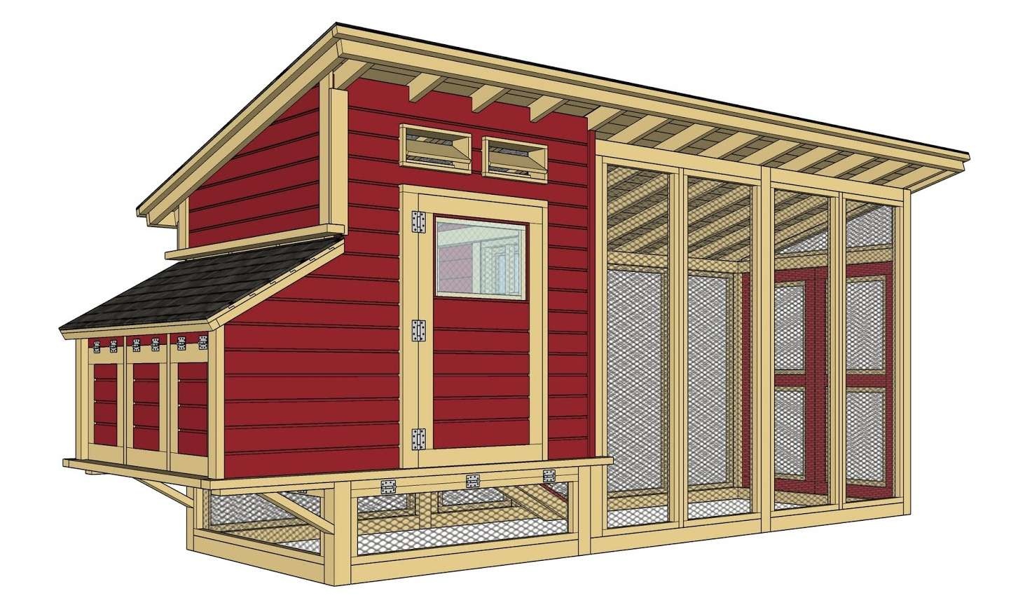 Free Printable Chicken Coop Plans Blueprints