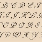 13 Printable Fancy Letter Fonts Images   Fancy Alphabet Letter   Free Printable Fancy Number Stencils