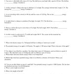 14 Best Images Of Worksheets Potential And Kinetic Energy Potential   Free Printable Worksheets On Potential And Kinetic Energy