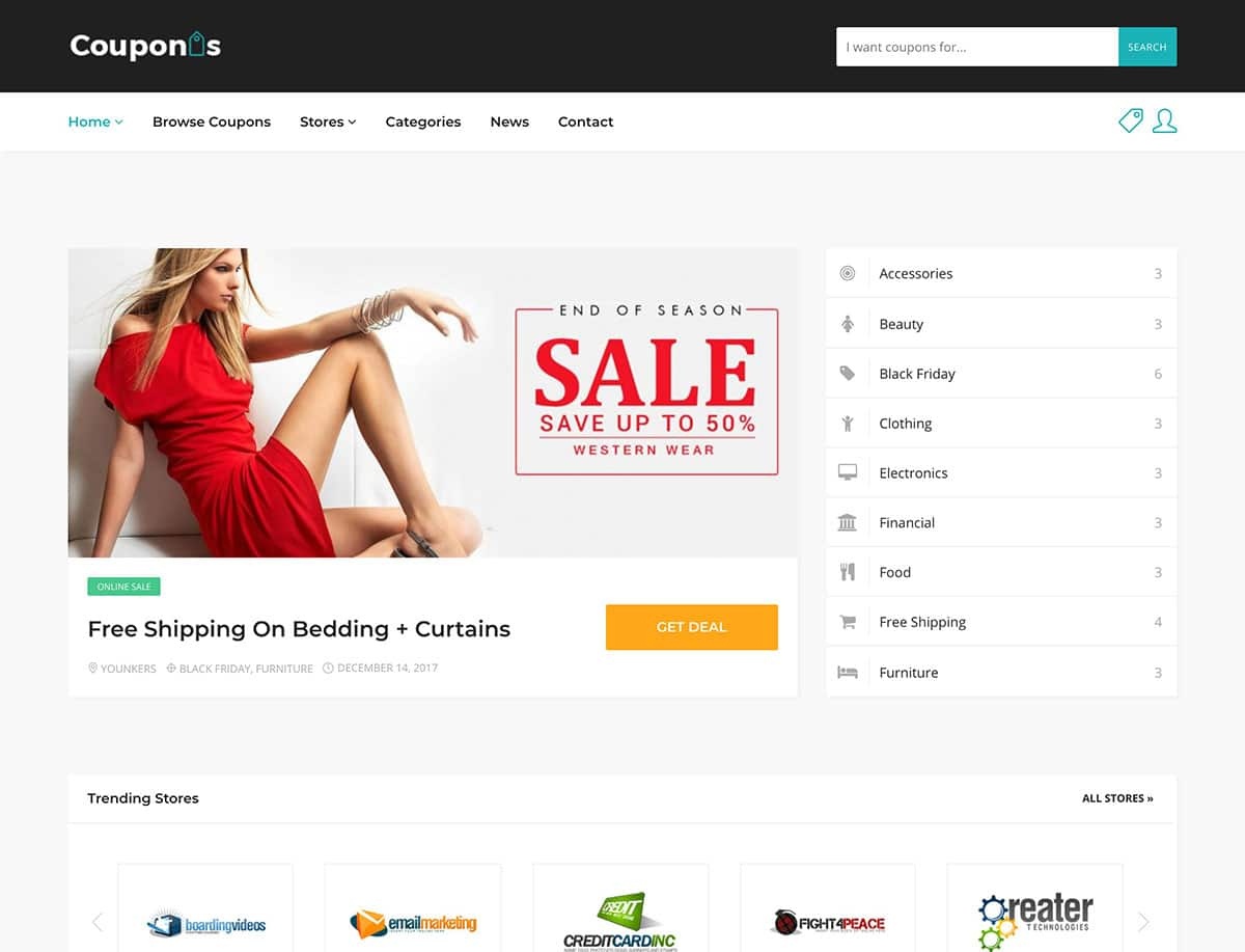 15 Best Coupon Wordpress Themes &amp; Plugins 2019 - Athemes - Free Printable Coupons Without Downloads