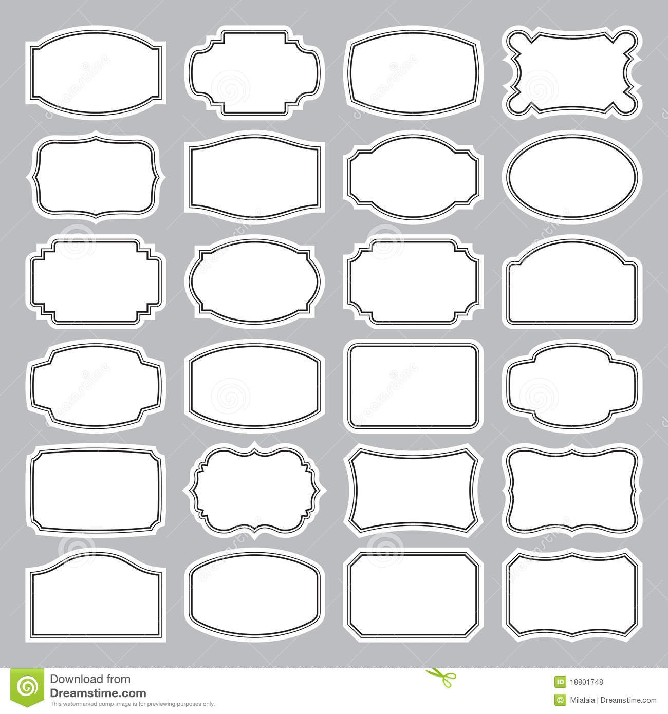 15 Blank Label Vector Images Free Printable Blank Labels Blank