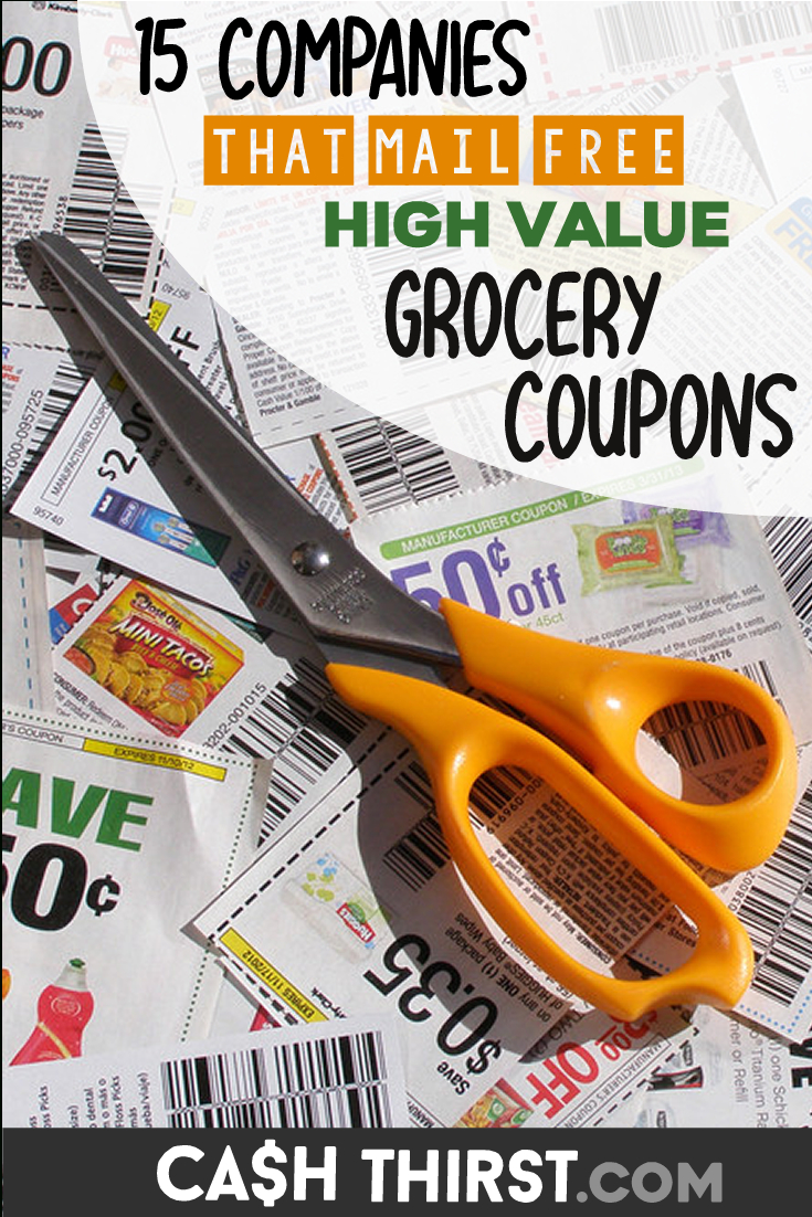 15 Companies That Send You Free High Value Grocery Coupons | Save - Free High Value Printable Coupons