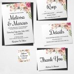 16 Printable Wedding Invitation Templates You Can Diy | Diy Details   Free Printable Wedding Inserts