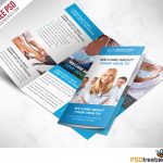 16 Tri Fold Brochure Free Psd Templates: Grab, Edit & Print   Free Printable Brochure Maker Download