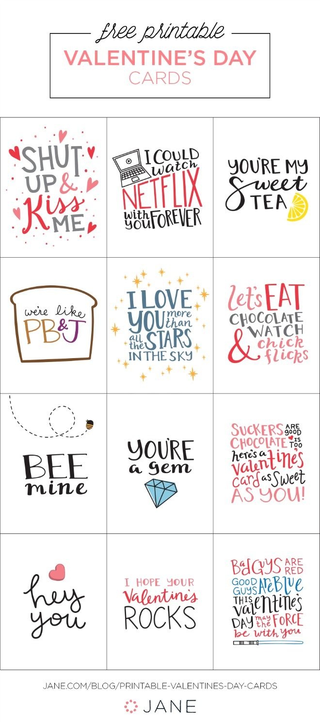 17 Free Printable Valentine Greeting Cards | Valentine&amp;#039;s Inspiration - Valentine Free Printable Cards