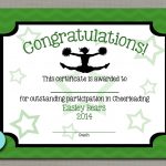 17 Images Of Megaphone Award Certificate Template | Unemeuf   Free Printable Cheerleading Certificates