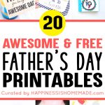 20+ Free Father's Day Printables   Happiness Is Homemade   Free Printable Father's Day Labels
