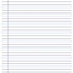 20+ Free Printable Blank Lined Paper Template In Pdf & Word | How To   Free Printable Binder Paper