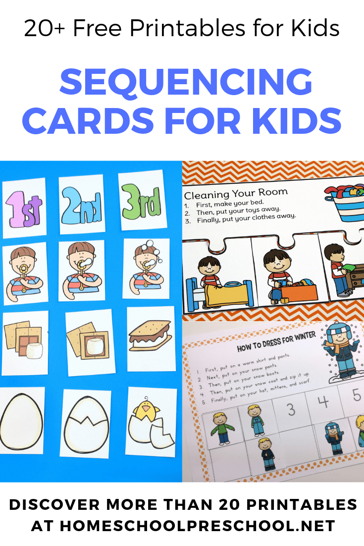 20 Free Printable Sequencing Cards For Preschoolers - Free Printable Sequencing Cards