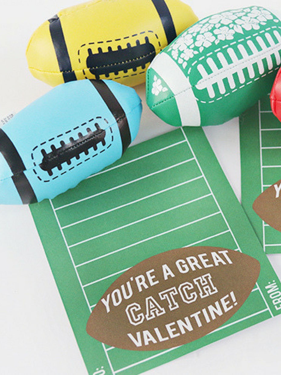 Free Printable Football Valentines Day Cards Free Printable