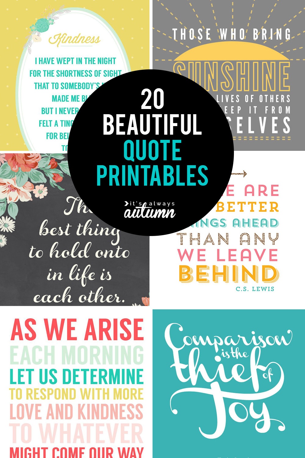 Image of printable quotes for your home