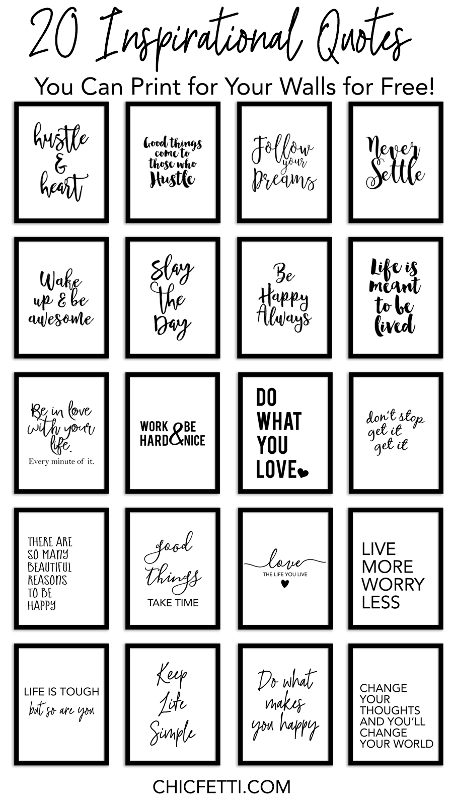 20 Inspirational Quotes You Can Print For Your Walls For Free - Free Printable Quotes For Office