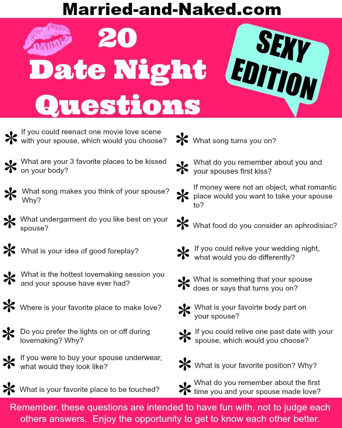 20 Sexy Date Night Questions Free Printable Get 2 Know U Free Printable Compatibility Test For Couples 