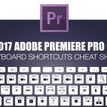 2017 Adobe Premiere Pro Keyboard Shortcuts Cheat Sheet   Make A   Free Printable Keyboard Stickers