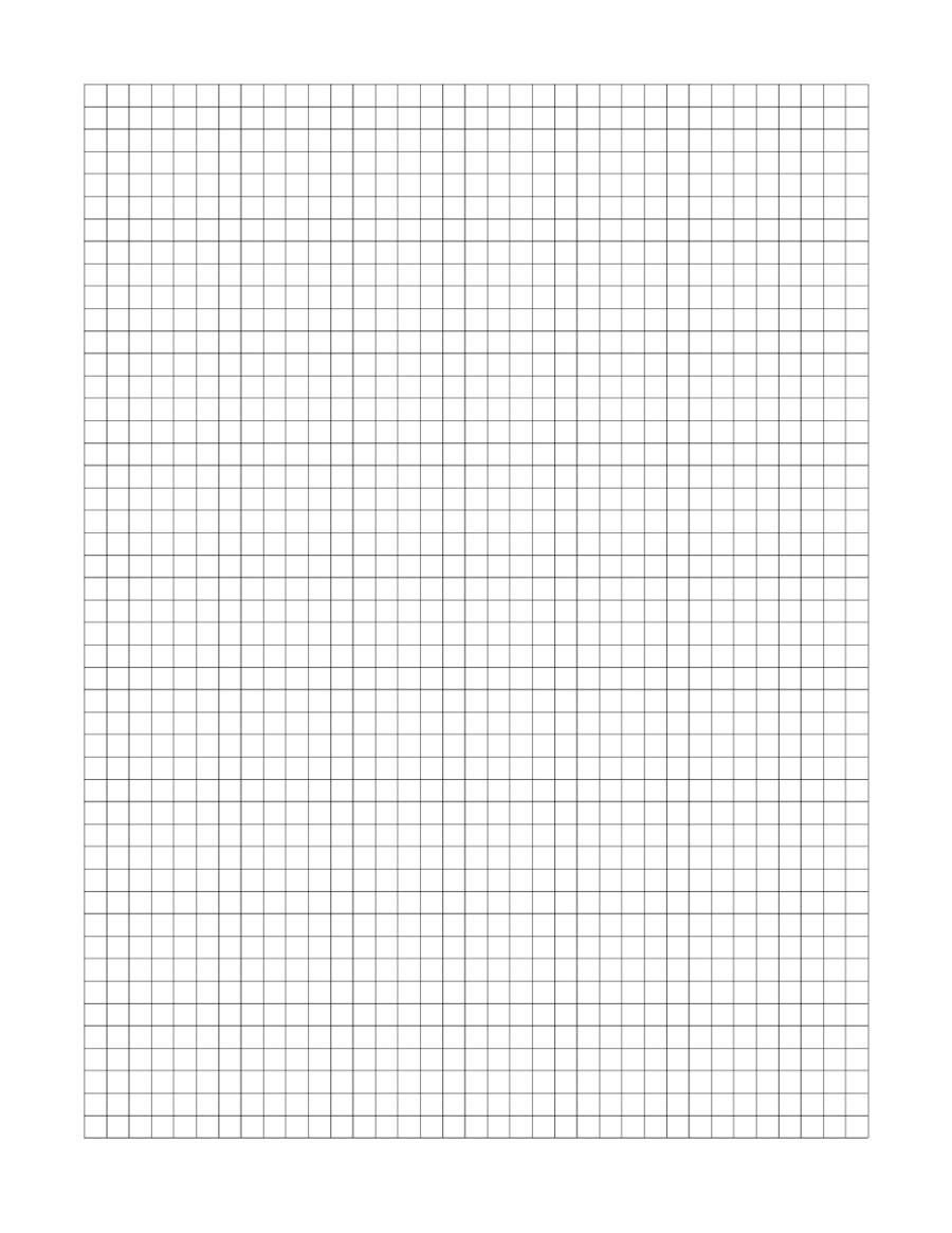 2019 Printable Graph Paper - Fillable, Printable Pdf &amp;amp; Forms | Handypdf - Free Printable Graph Paper No Download